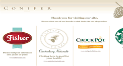 Desktop Screenshot of conifer-inc.com