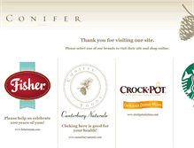 Tablet Screenshot of conifer-inc.com